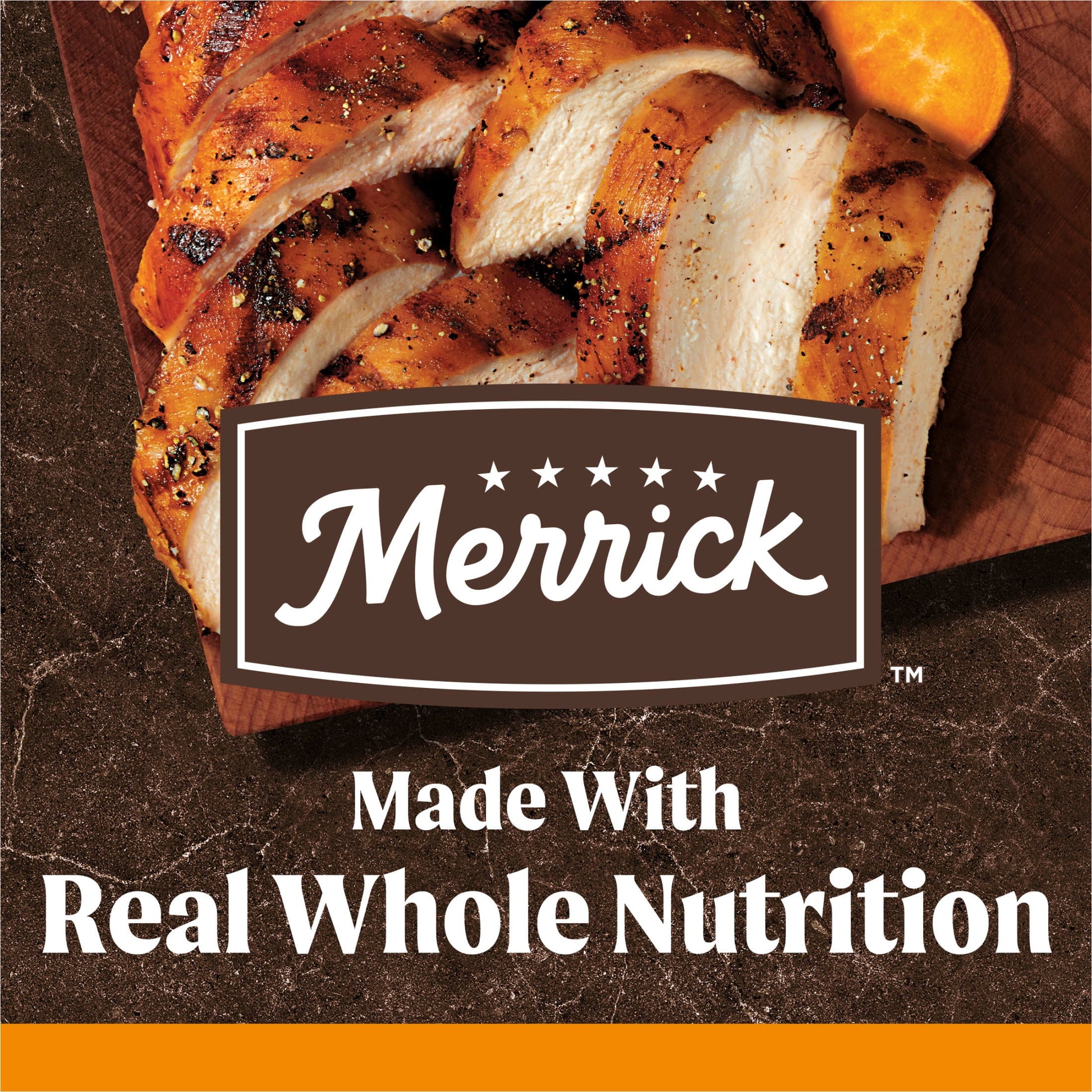 Merrick Premium Grain Free Dry Adult Dog Food, Wholesome And Natural Kibble With Real Chicken And Sweet Potato, 22.0 lb. Bag