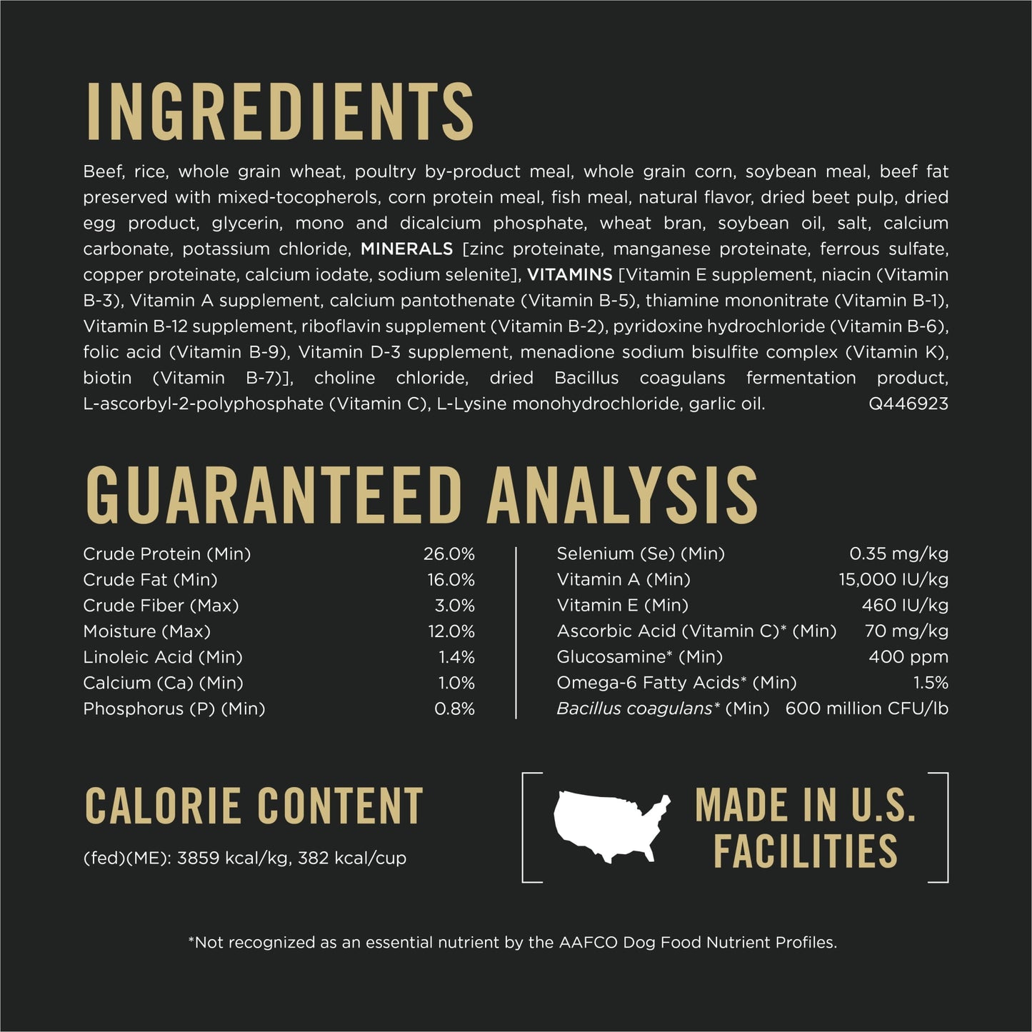 Purina Pro Plan Complete Essentials Shredded Blend Beef and Rice Dry Dog Food Formula with Probiotics for Dogs, 15 lb Bag