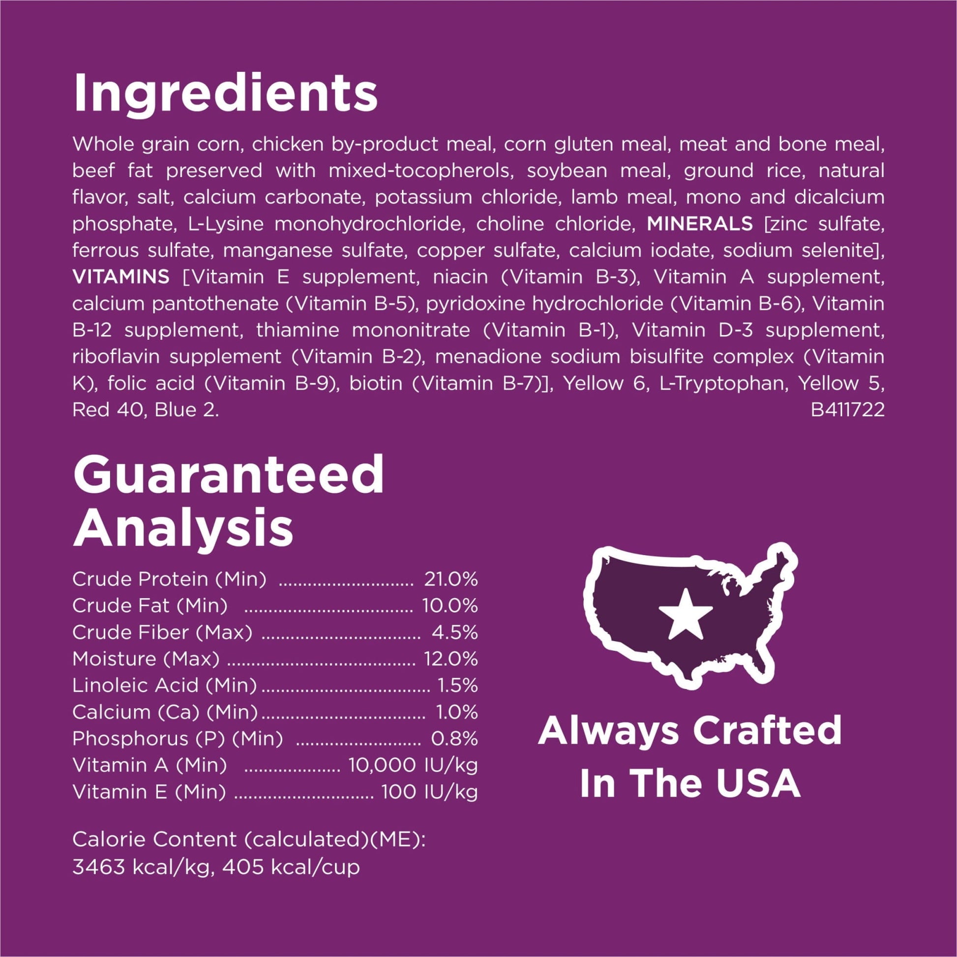 Purina Dog Chow Complete Adult Dry Dog Food Kibble with Lamb Flavor (Pack of 48)