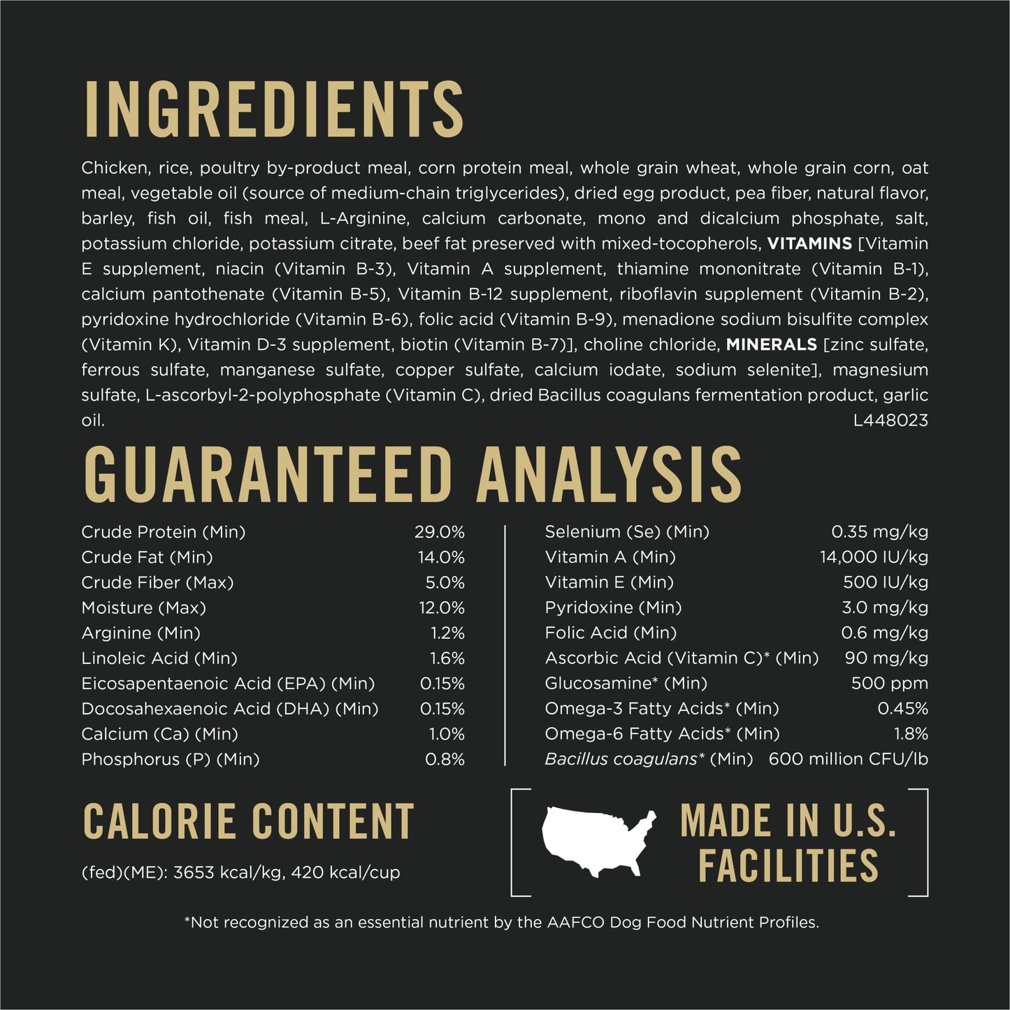 Purina Pro Plan Large Breed Senior Dog Food Bright Mind Seven Plus Chicken and Rice Formula