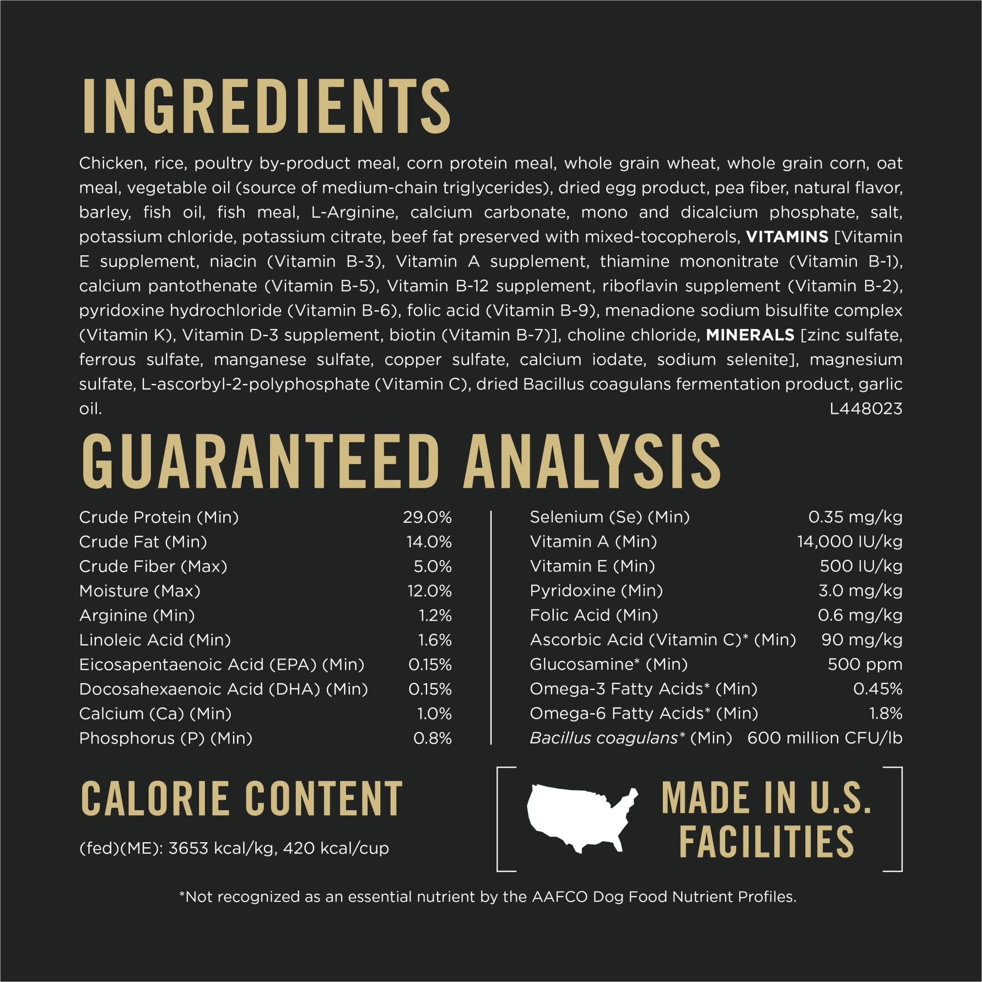 Purina Pro Plan Large Breed Senior Dog Food Bright Mind Seven Plus Chicken and Rice Formula