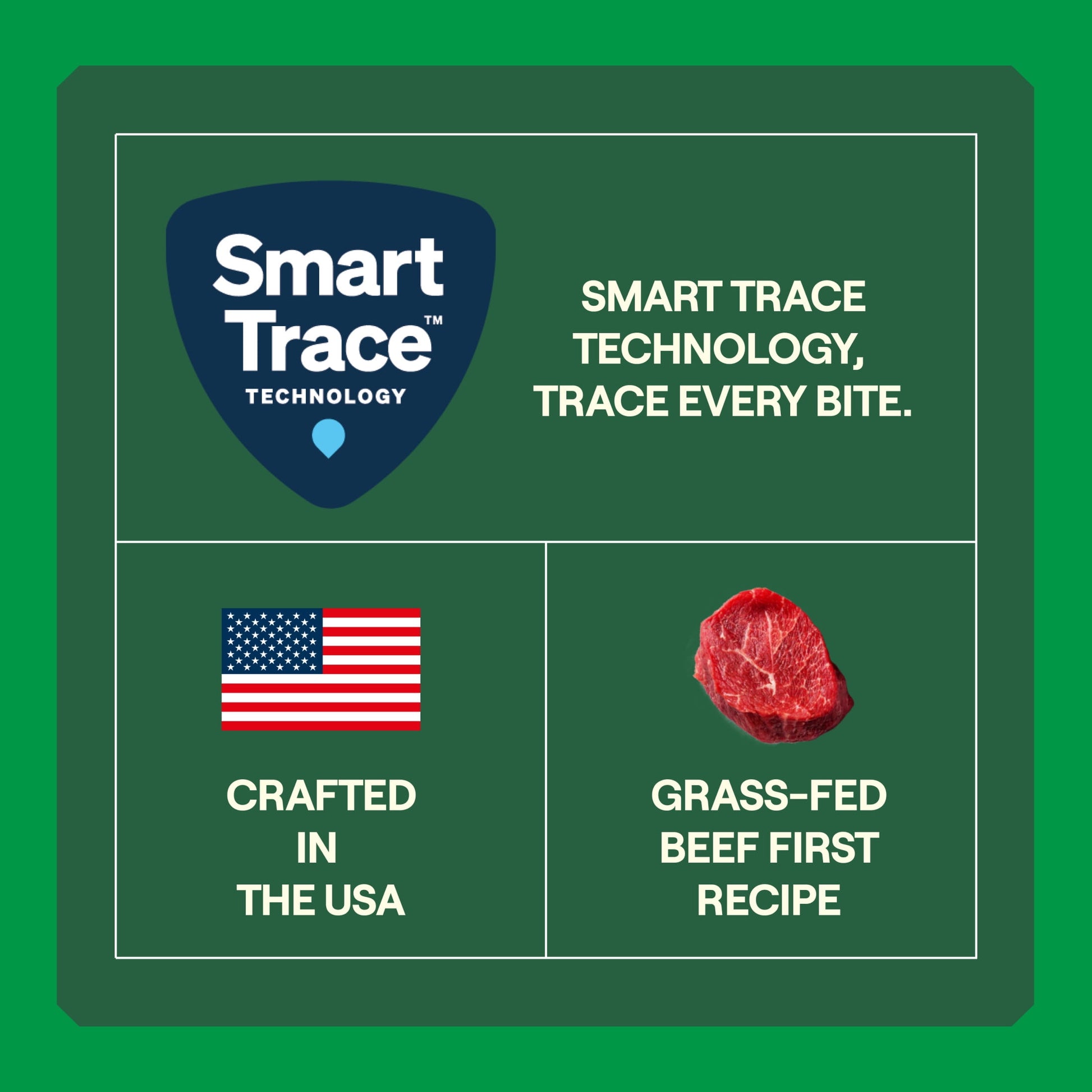 Goodlands Grass-Fed Beef & Vegetable Flavor, Dry Adult Dog Food with Probiotics, 6 lb Bag