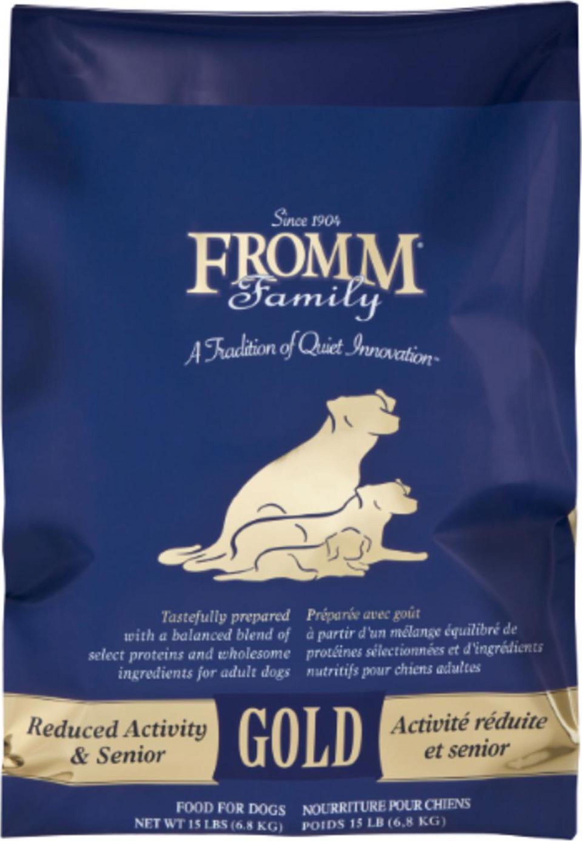 Fromm Fromm Gold Reduced Activity and Senior Formula Dry Dog Food 15 lb