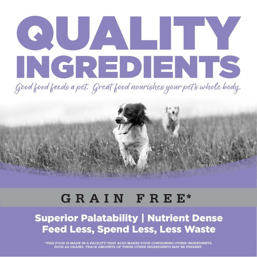 NutriSource Grain Free Small and Medium Breed Puppy Recipe Dry Dog Food 12 lb