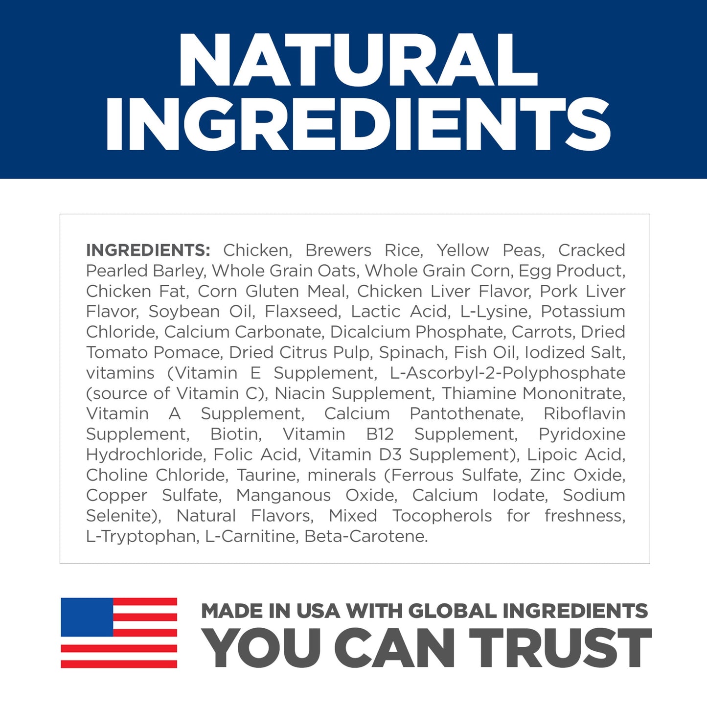 Hill's Science Diet 7+ Senior Vitality Chicken & Rice Dry Dog Food, 3.5lb Bag