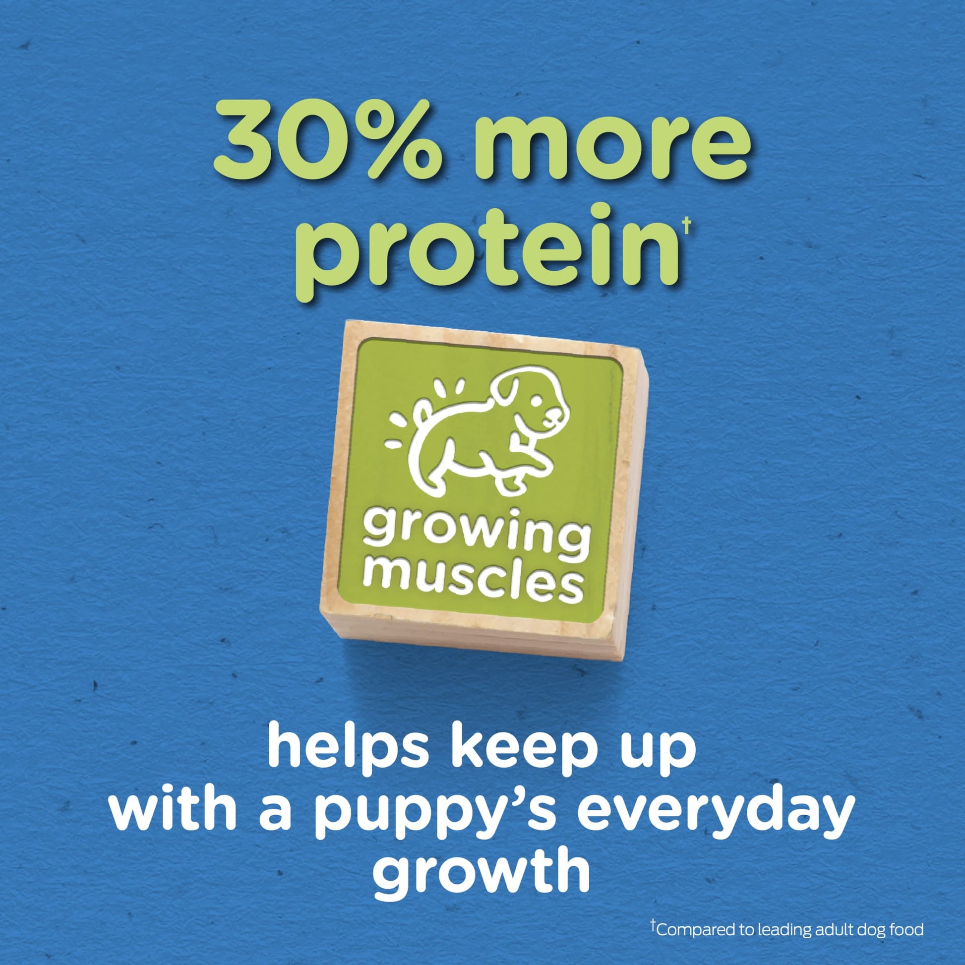 Purina Puppy Chow Dry Dog Food, Tender & Crunchy High Protein Real Beef & Rice, 30 lb Bag