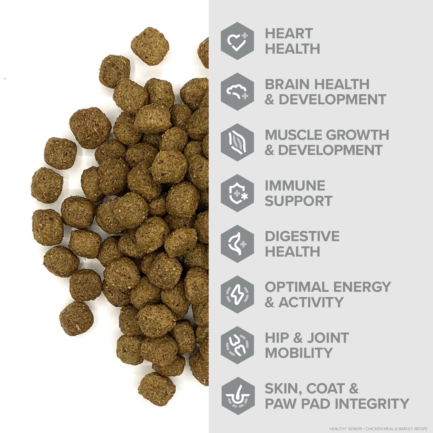 EnTrust Premium Senior Dog Food Chicken Meal and Barley Recipe 33lbs