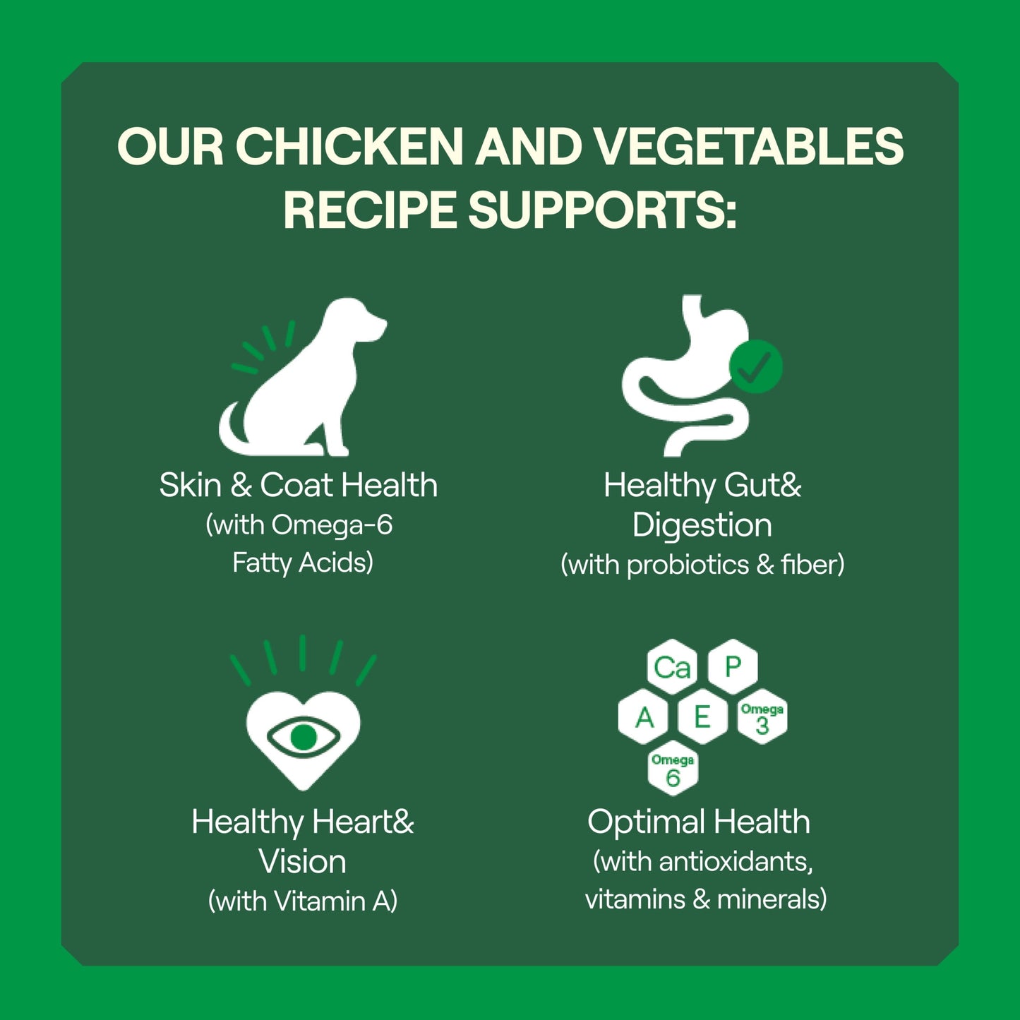 Goodlands Cage-Free Chicken  Vegetable Flavor, Dry Adult Dog Food with Probiotics, 6 lb Bag