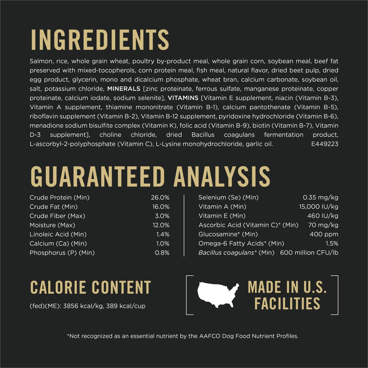 Purina Pro Plan Complete Essentials Shredded Blend Salmon and Rice Dry Dog Food Formula with Probiotics for Dogs, 5 lb Bag