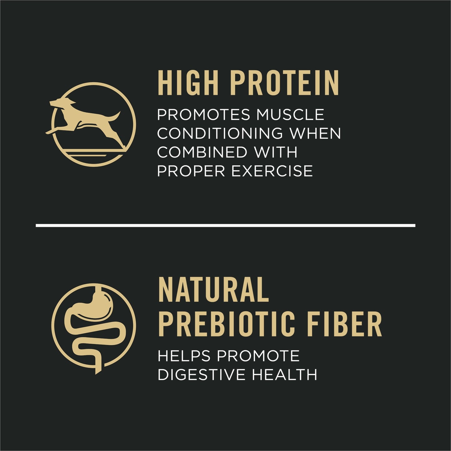 Purina Pro Plan Large Breed Dry High Protein Dog Food with Probiotics for Dogs, Beef and Rice Formula, 18 lb Bag