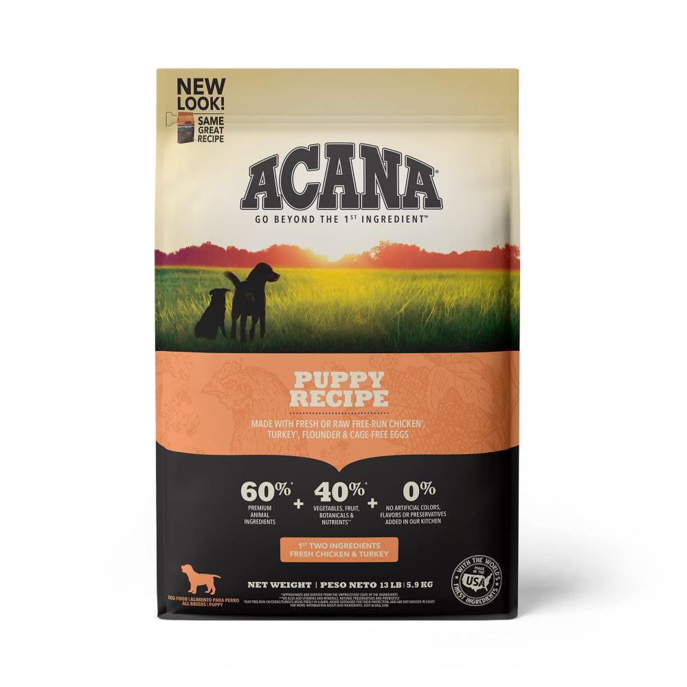 ACANA Puppy Recipe Dry Dog Food 25 lb