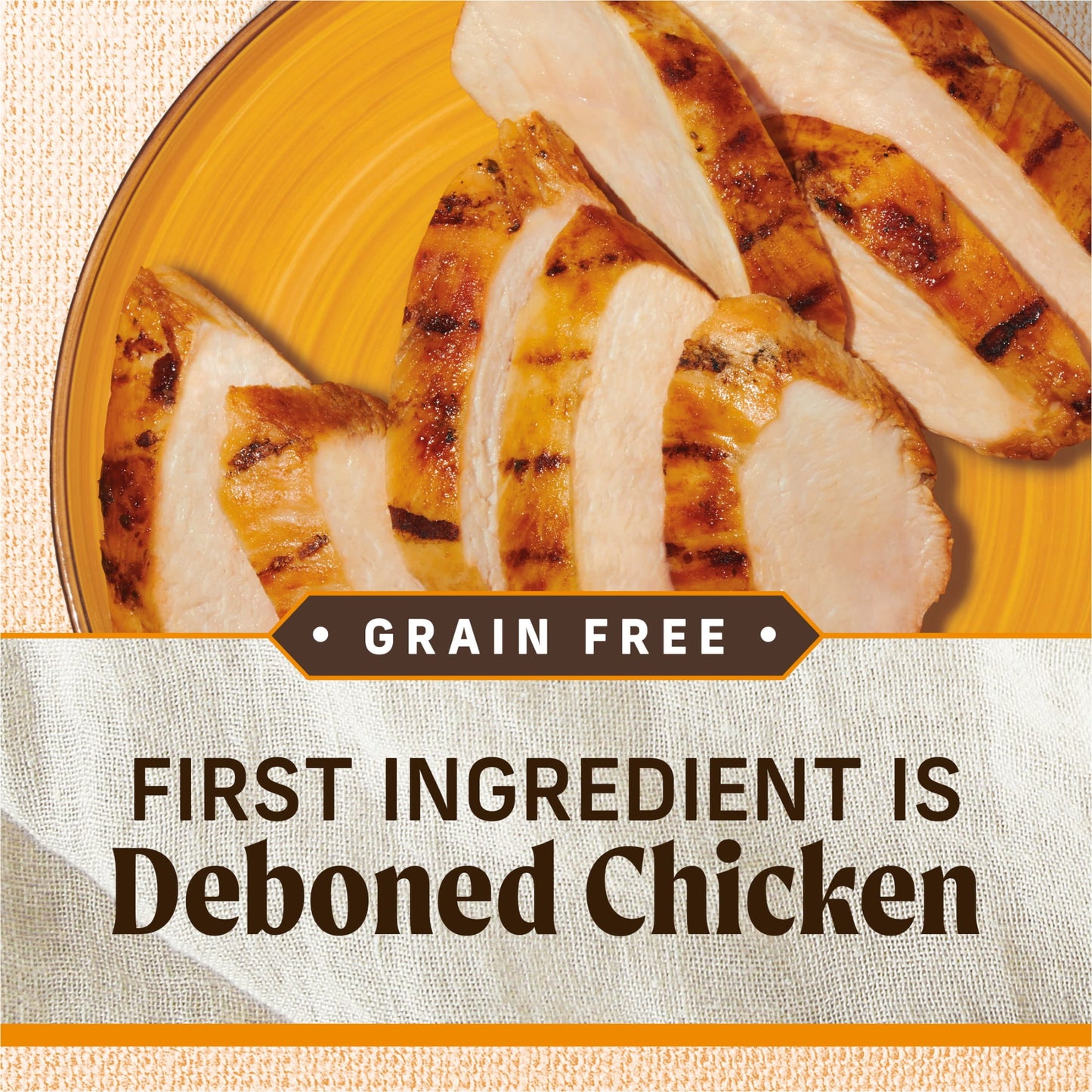 Merrick Lil’ Plates Premium Grain Free Dry Dog Food For Small Dogs, Real Chicken And Sweet Potato Kibble, 12.0 lb. Bag