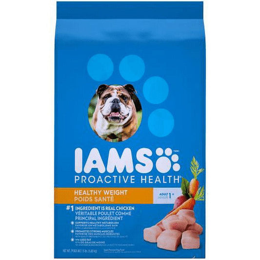 IAMS Proactive Health Adult Weight Control Dry Dog Food (Pack of 24)