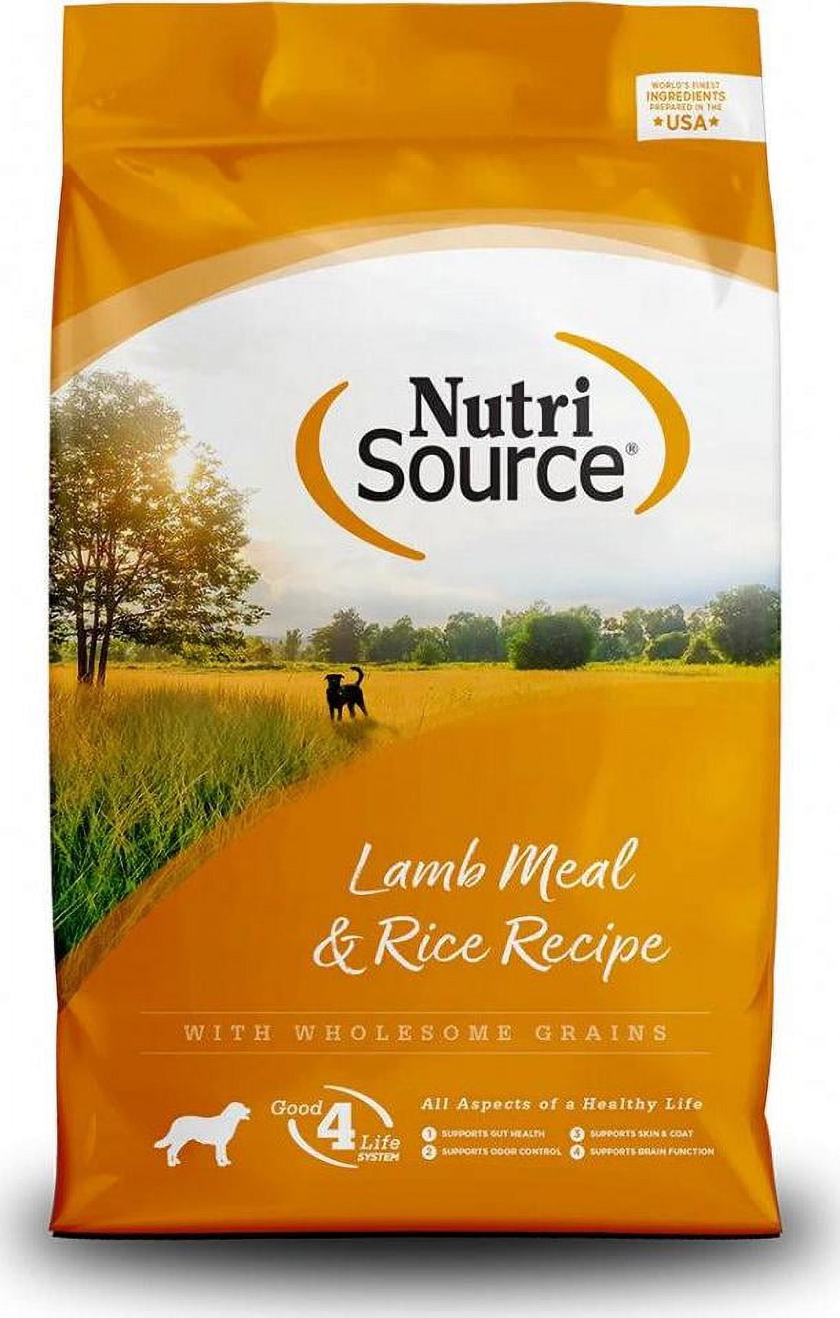 NutriSource Lamb Meal and Rice Dry Dog Food 12 lb