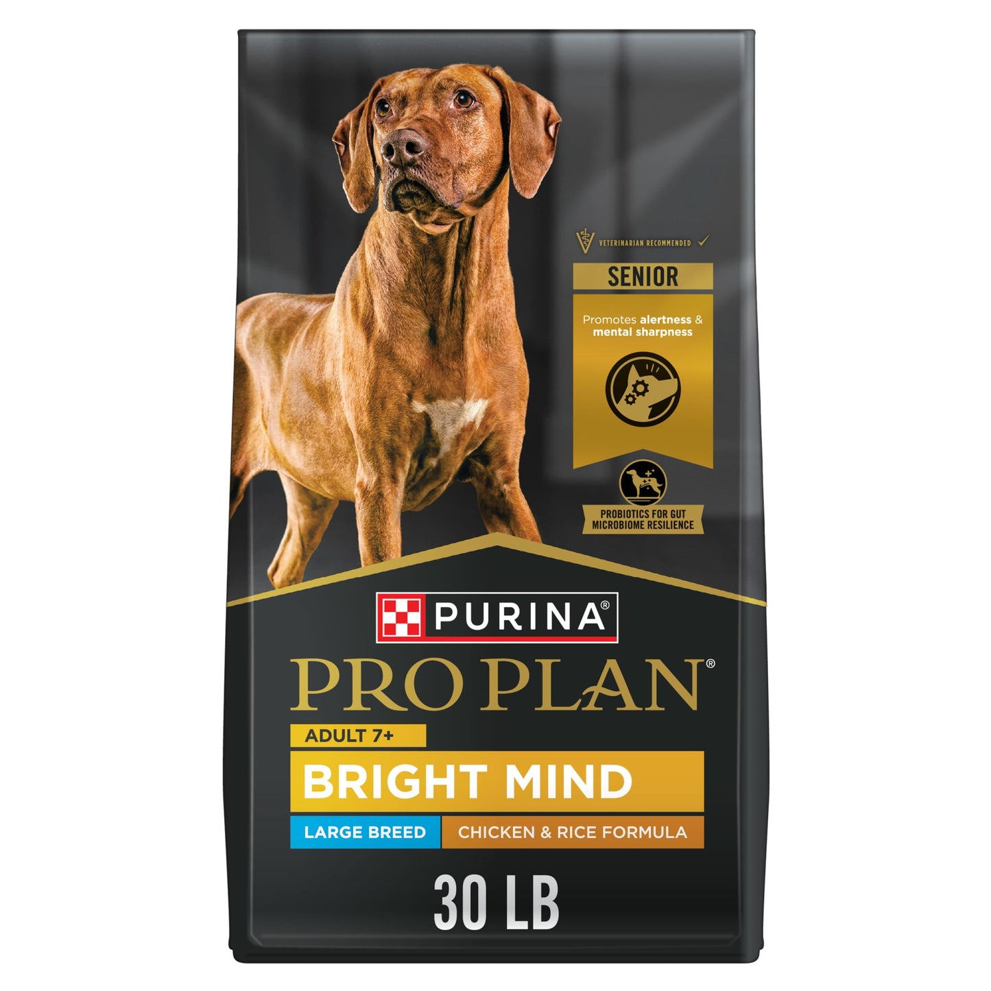 Purina Pro Plan Large Breed Senior Dog Food Bright Mind Seven Plus Chicken and Rice Formula