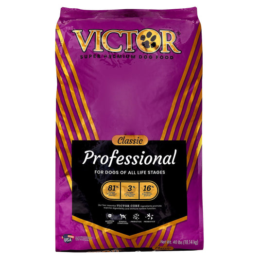 Victor Professional Formula Dry Dog Food, 40 lb