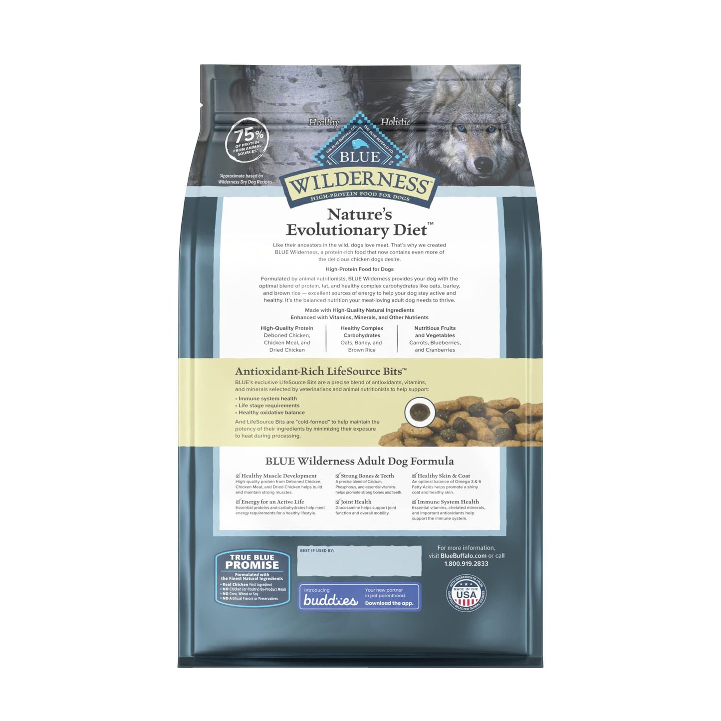 Blue Buffalo Blue Wilderness Plus Wholesome Grains (Pack of 4)