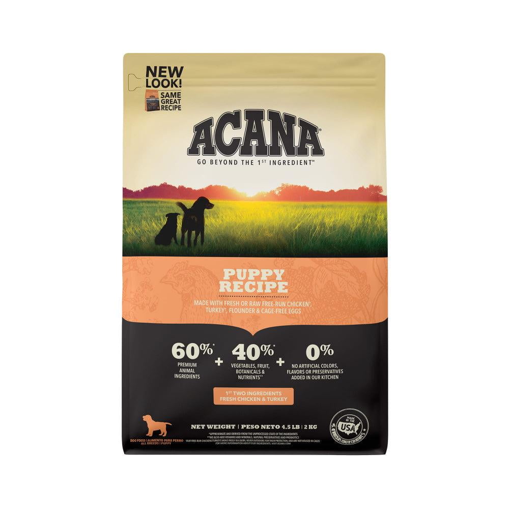 ACANA Puppy Recipe Dry Dog Food 25 lb