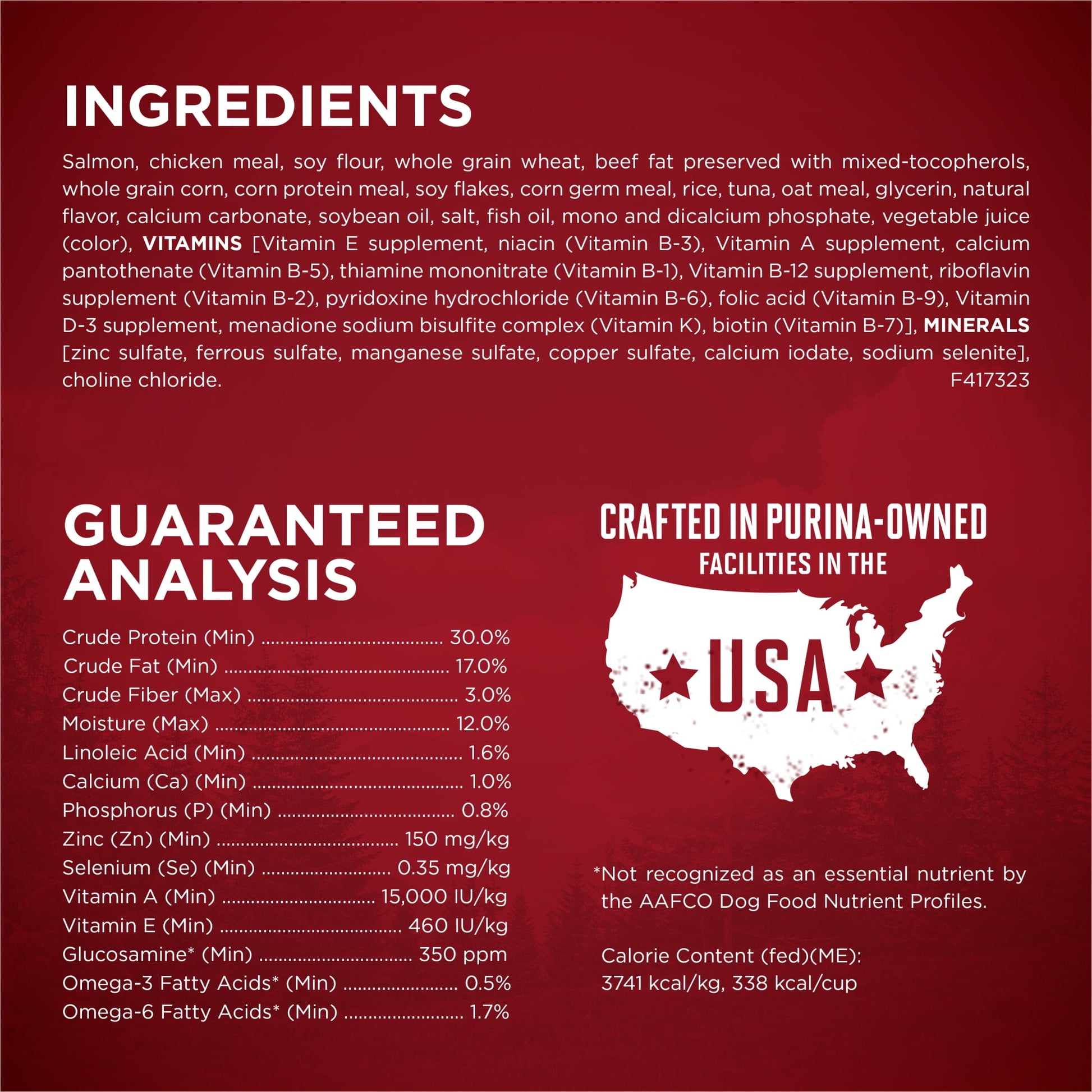 Purina ONE True Instinct Dry Dog Food, High Protein Nutrient Dense Real Salmon & Tuna, 36 lb Bag