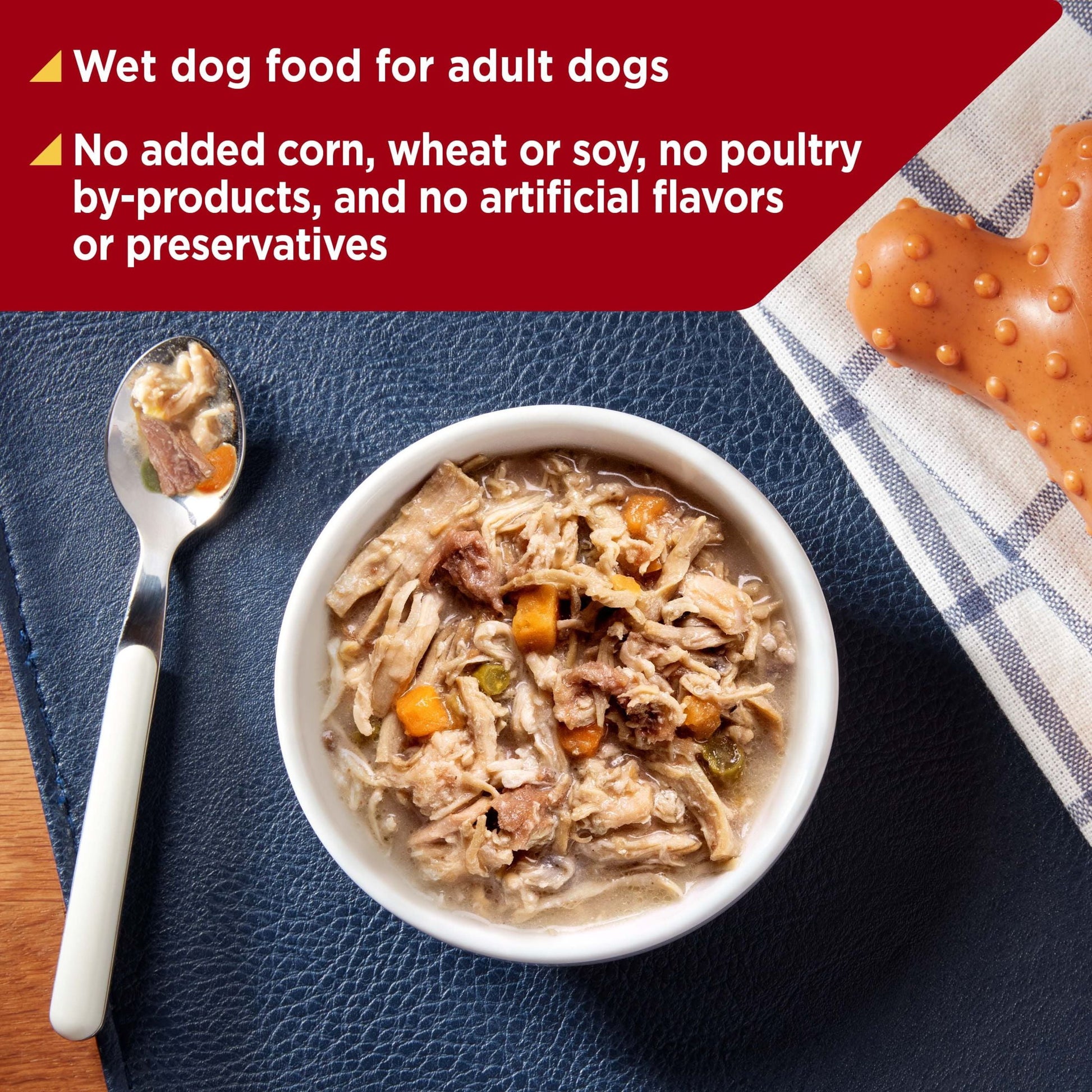 Nature’s Recipe Grain Free Chicken & Beef Recipe in Savory Broth Wet Dog Food, 2.75 oz. Cup