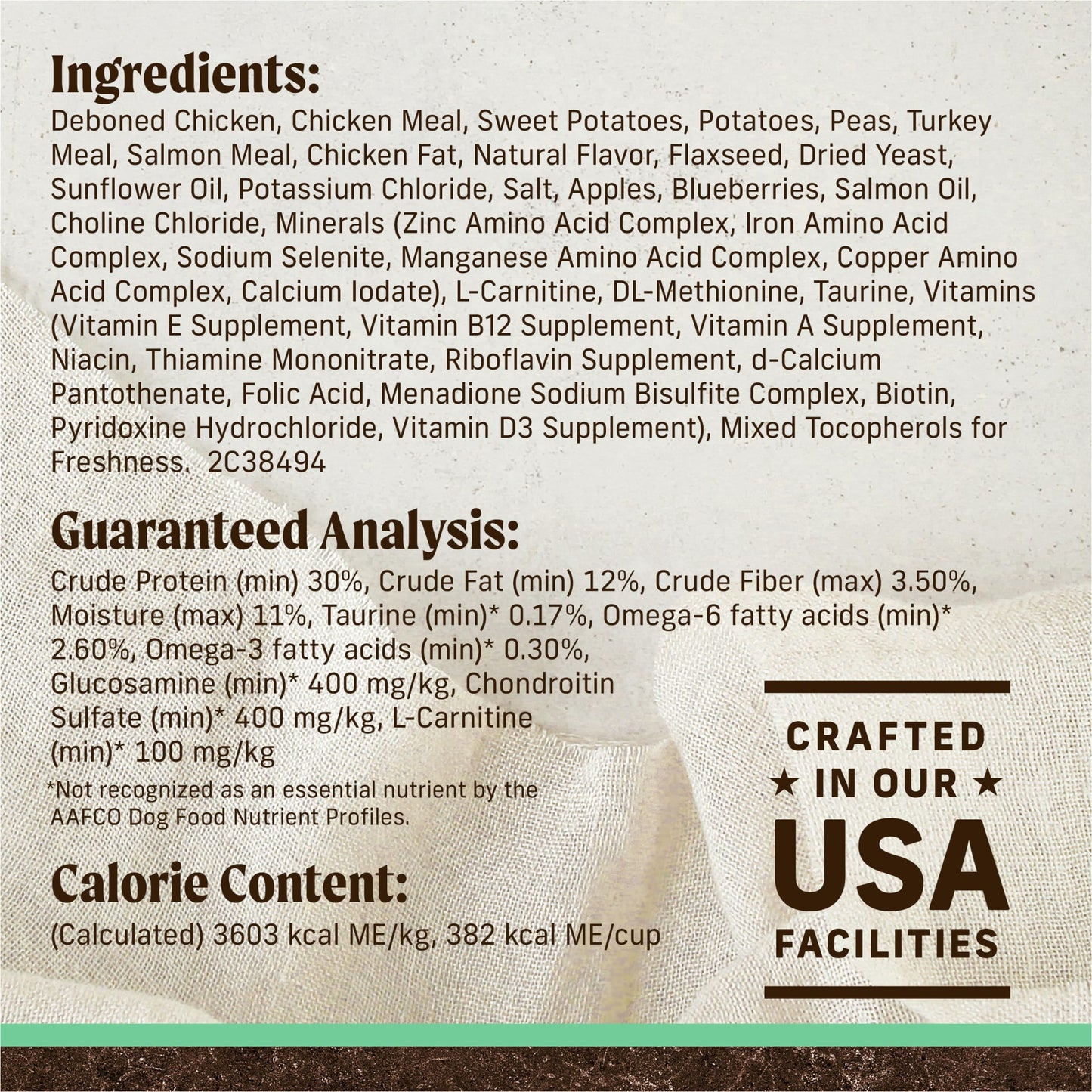 Merrick Grain-Free Dry Dog Food for Seniors, High Protein Real Chicken & Sweet Potato, 22 lb Bag