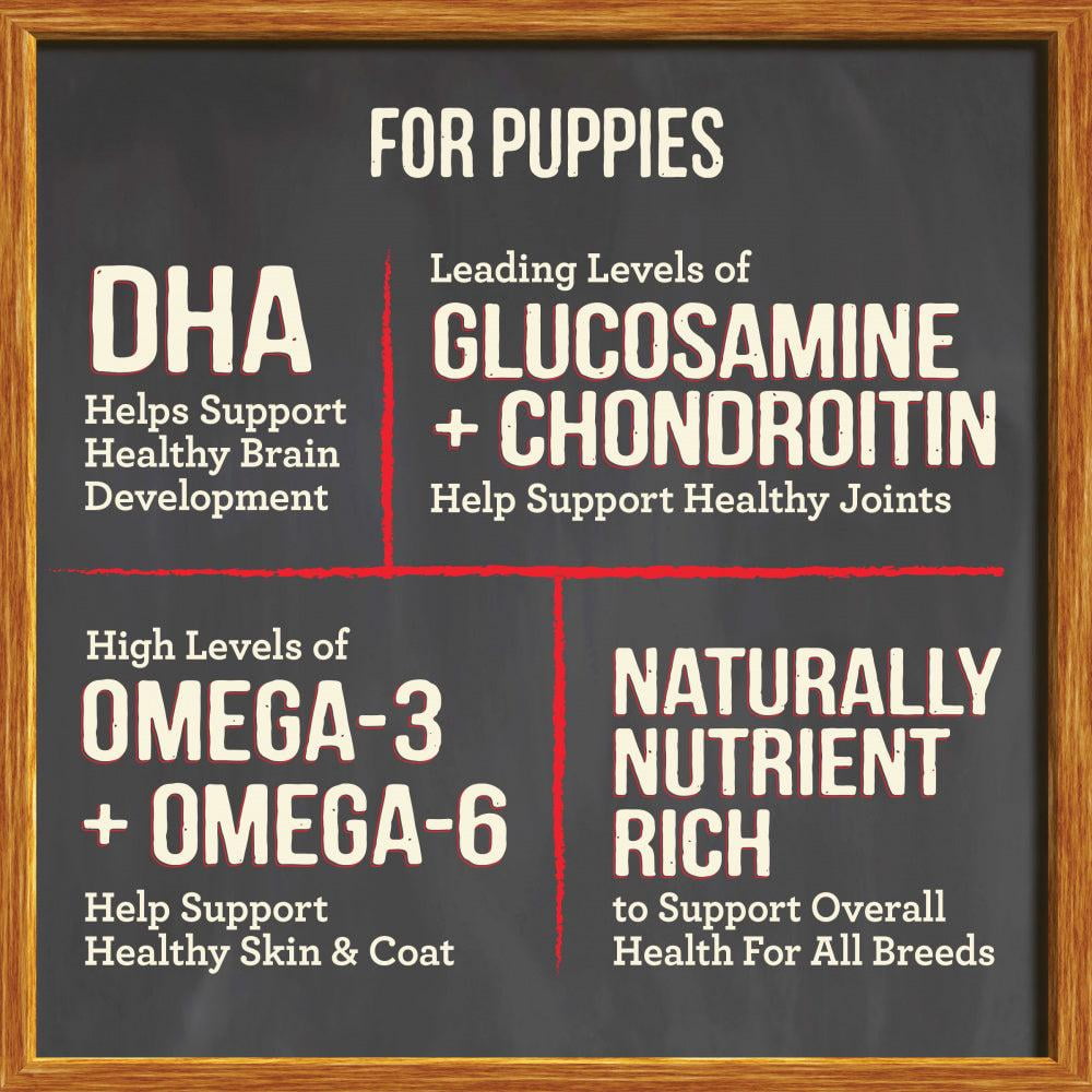 Merrick Dry Puppy Food Real Chicken and Sweet Potato Grain Free Dog Food Recipe 10 lb