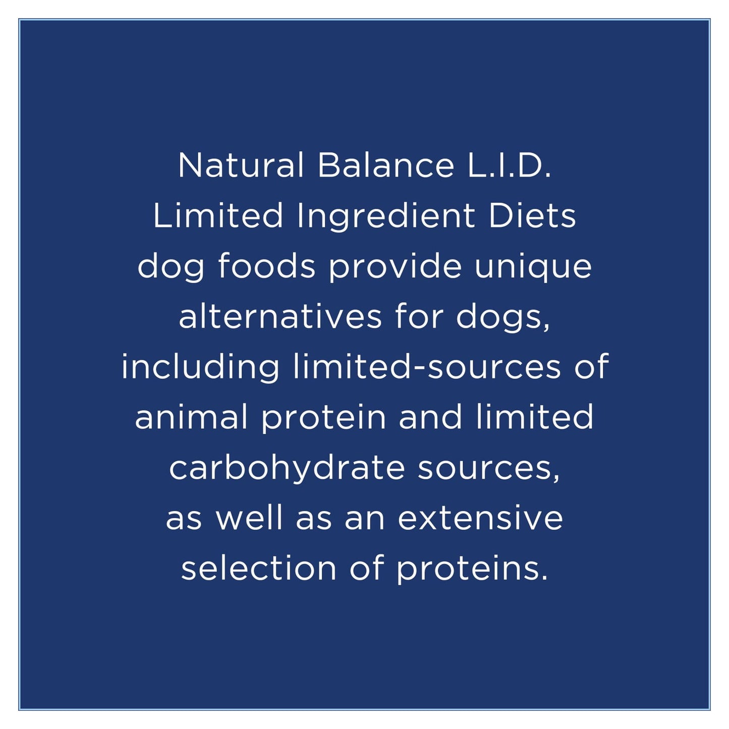 Natural Balance L.I.D. Limited Ingredient Diets Dry Dog Food, 4 Pounds, Salmon & Brown Rice Puppy Formula