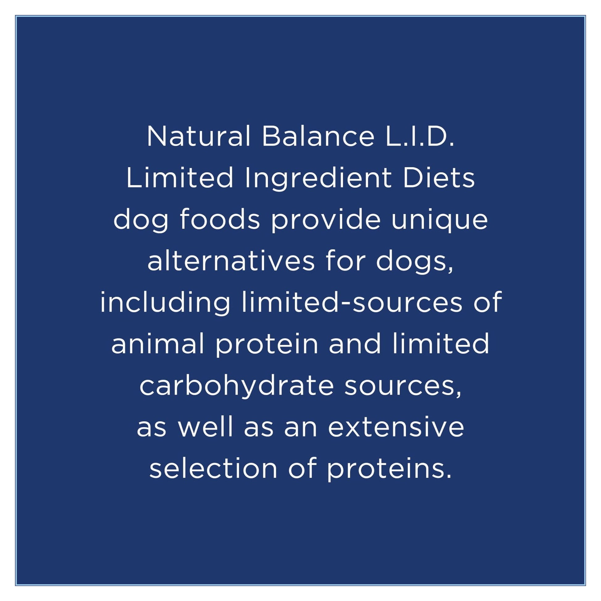Natural Balance L.I.D. Limited Ingredient Diets Dry Dog Food, 4 Pounds, Salmon & Brown Rice Puppy Formula
